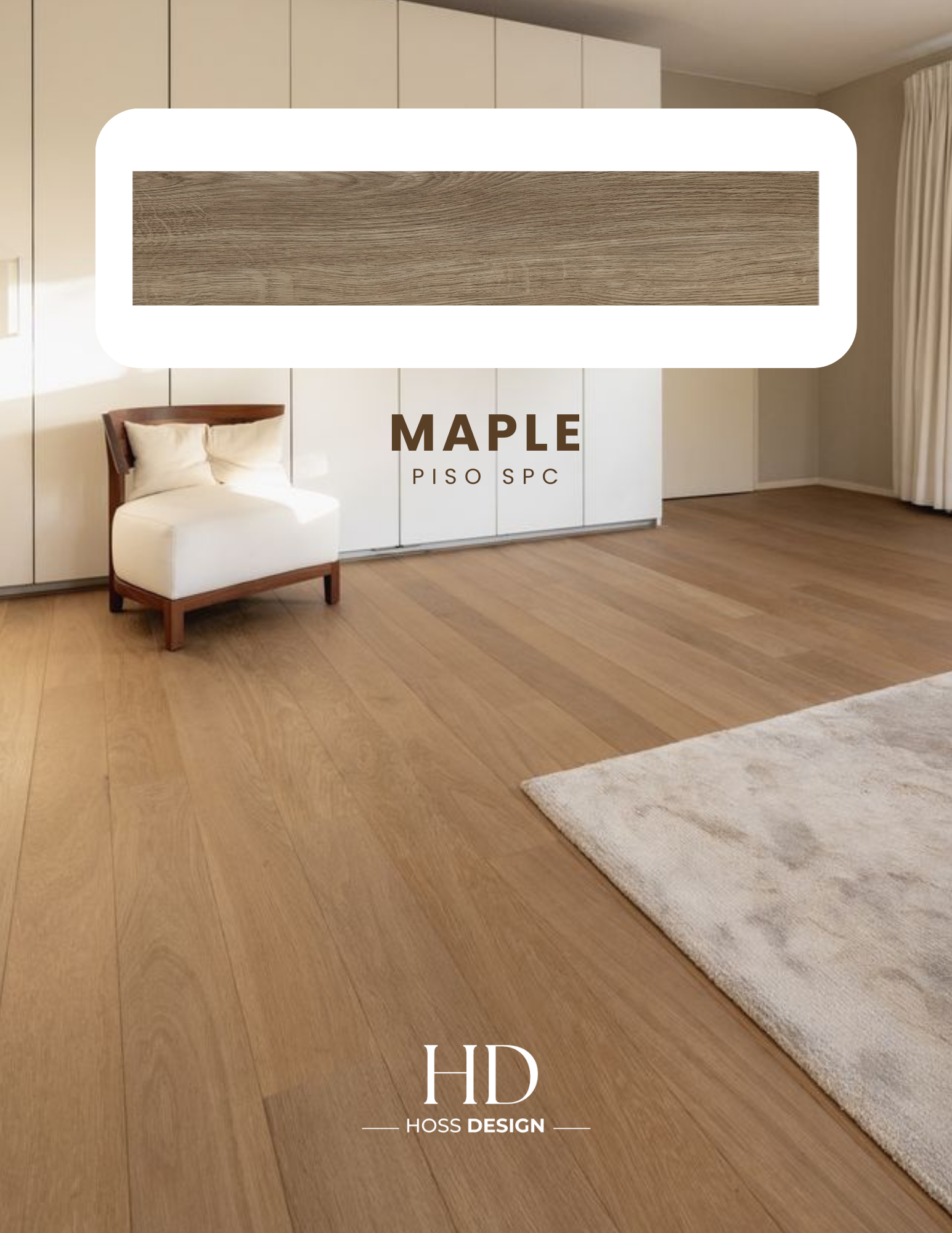Piso SPC Maple (Paquete 10 pzs) CHIH