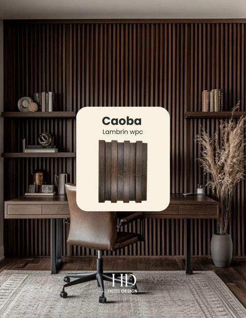 Lambrin Caoba instalado