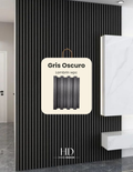 Lambrin Gris Oscuro instalado