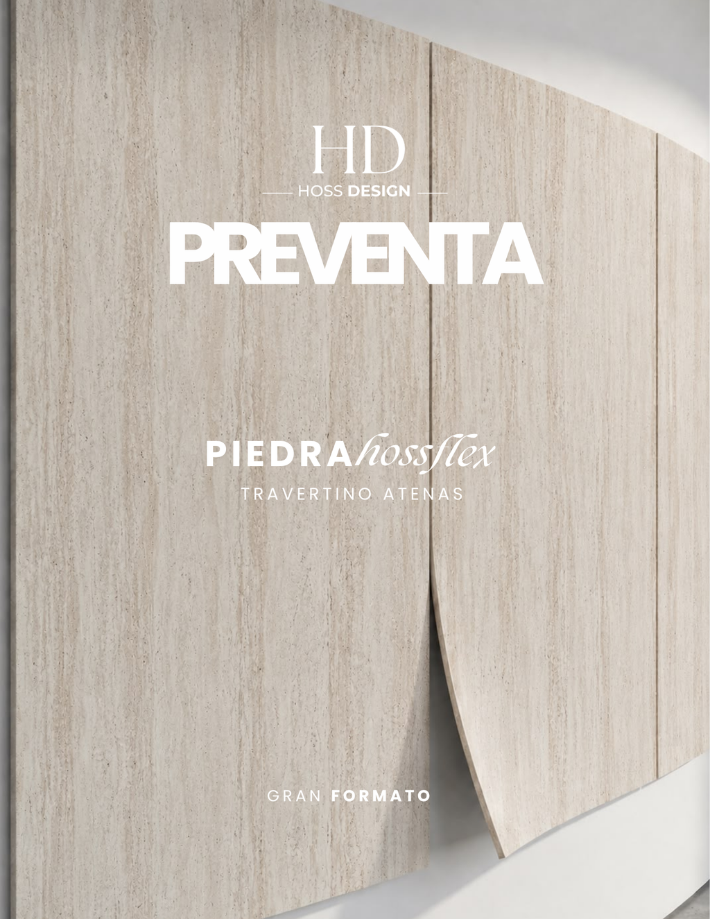 Piedra Hoss Flex Travertino Atenas Mty
