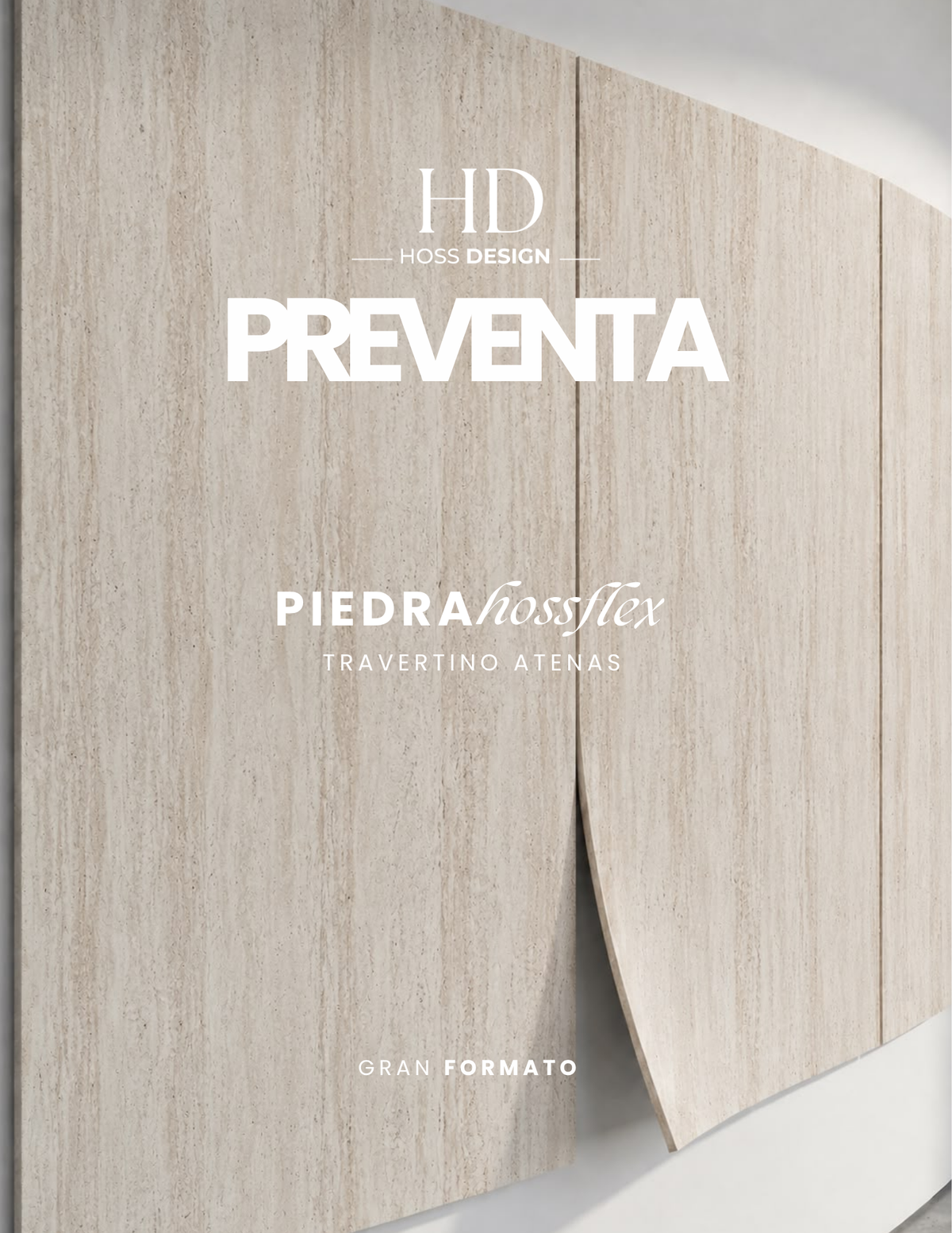 Piedra Hoss Flex Travertino Atenas Mty