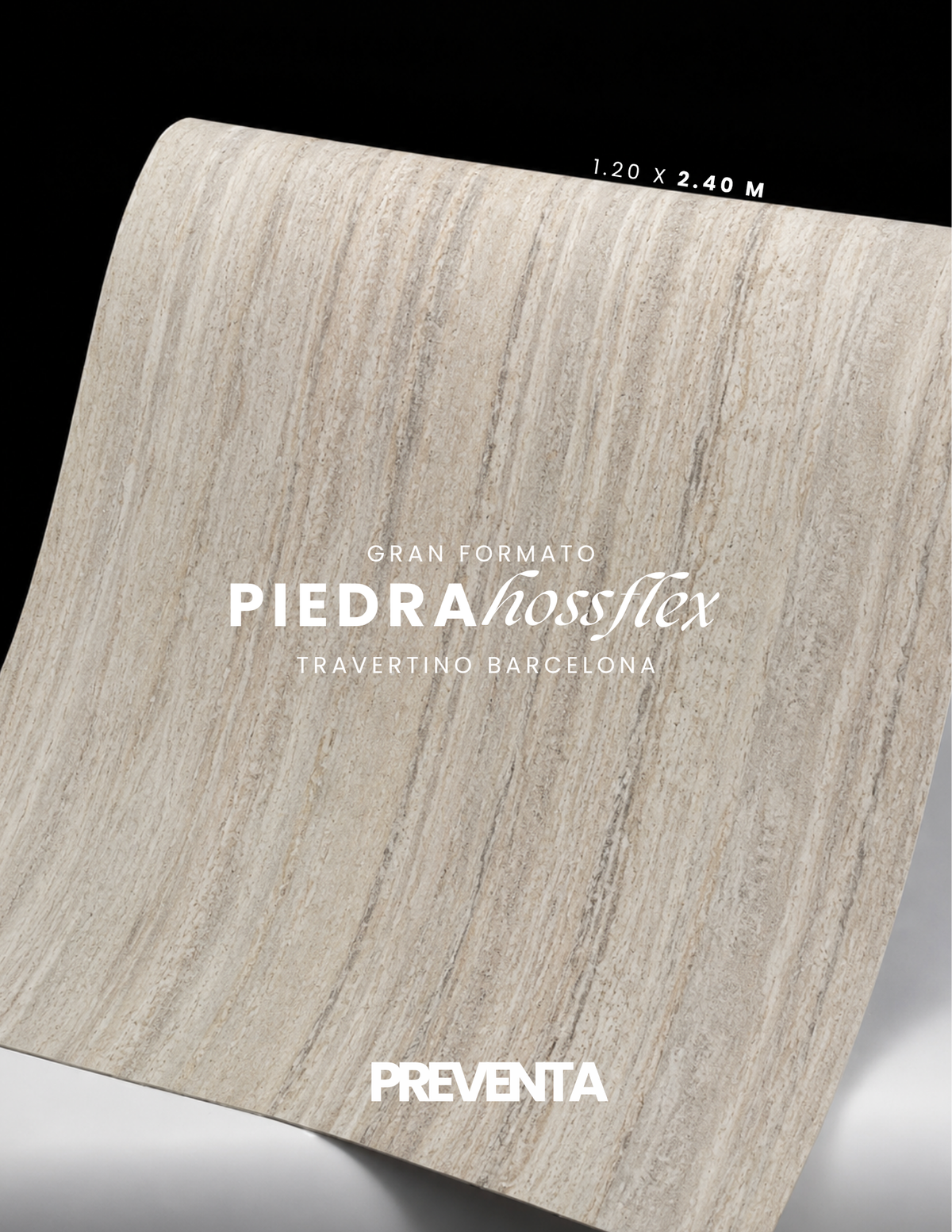 Piedra Hoss Flex Travertino Barcelona Mty