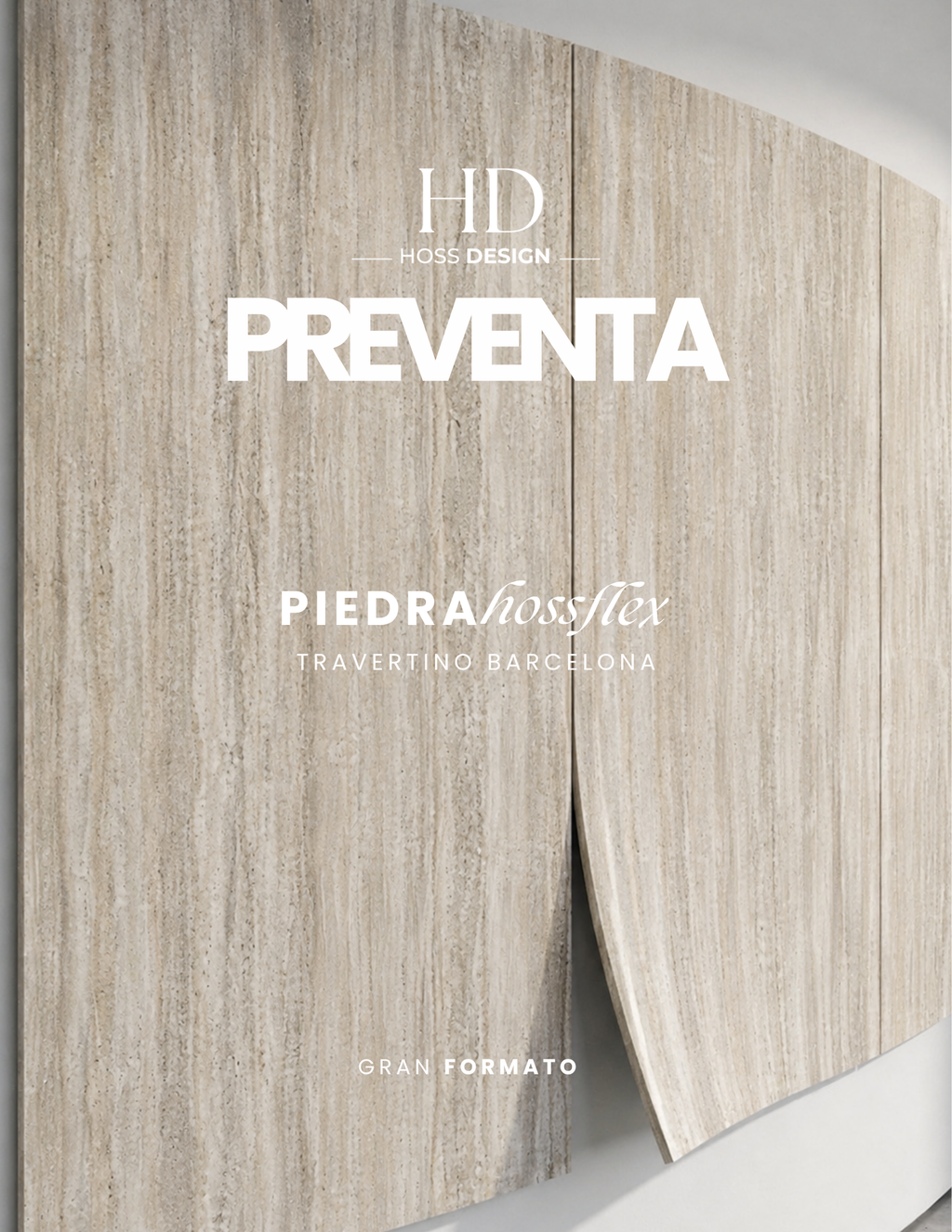 Piedra Hoss Flex Travertino Barcelona Mty