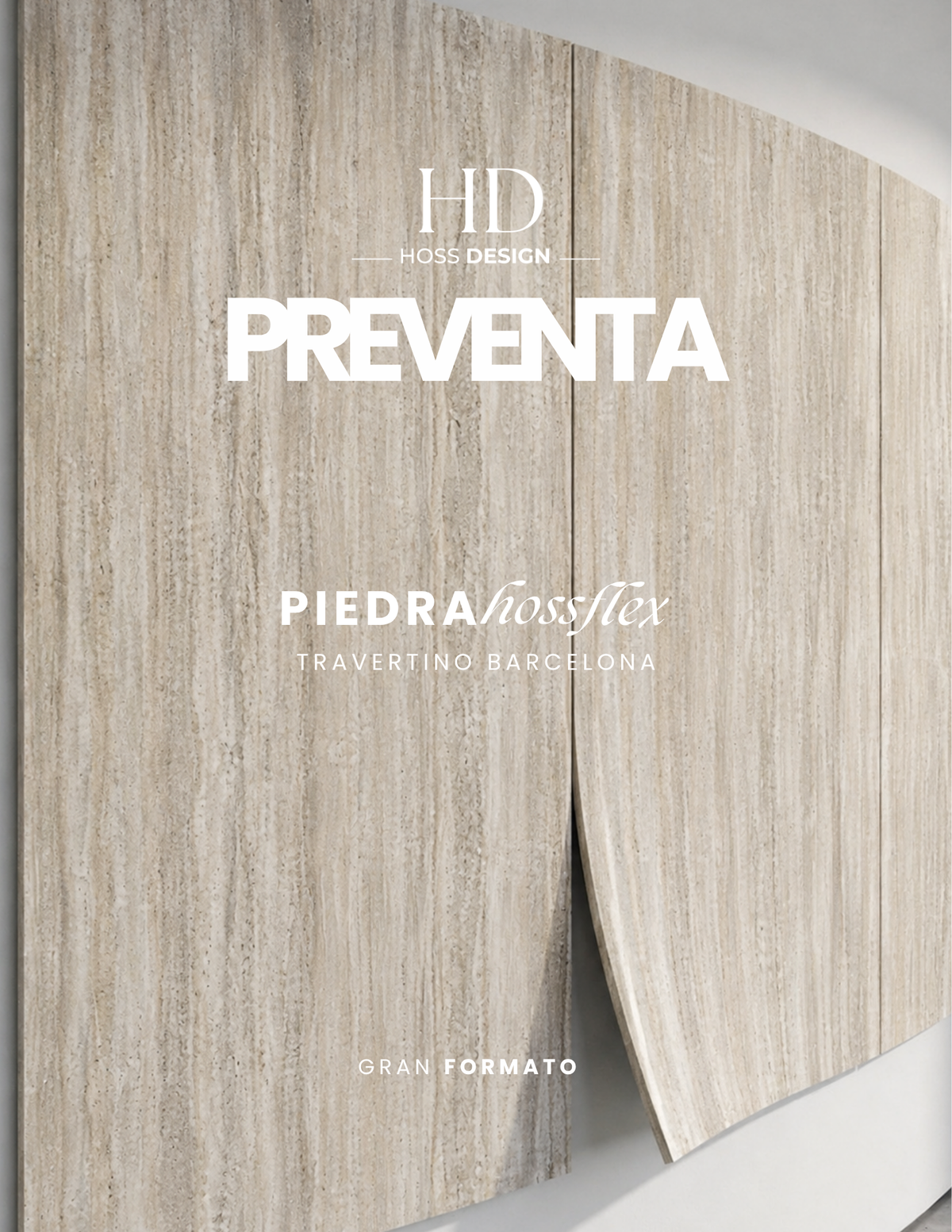Piedra Hoss Flex Travertino Barcelona Mty