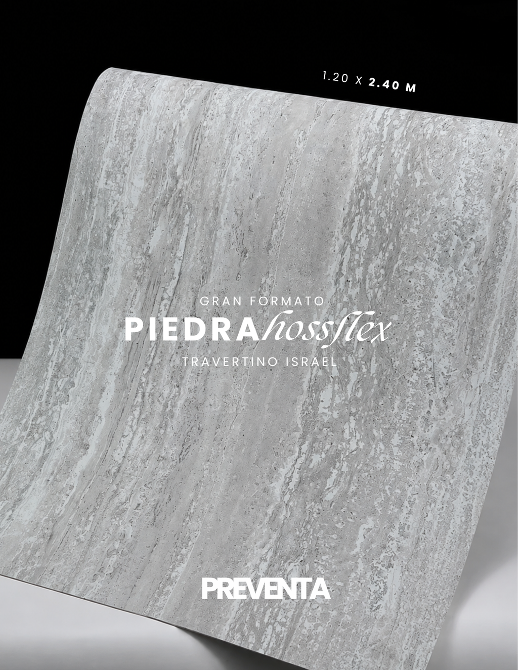 Piedra Hoss Flex Travertino Israel Mty